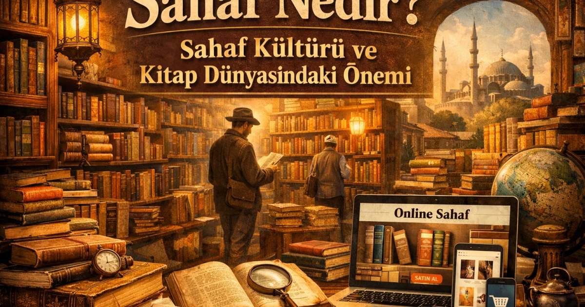 Sahaf Nedir? Sahaf Kültürü ve Kitap Dünyasındaki Önemi
