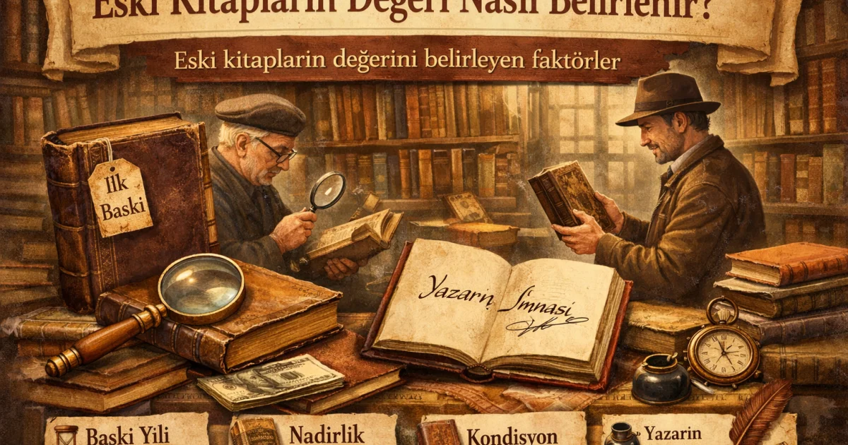 Eski Kitapların Değeri Nasıl Belirlenir?