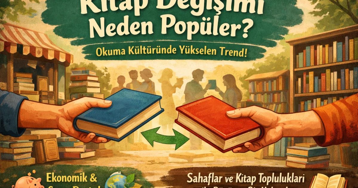 Kitap Değişimi Neden Popüler?
