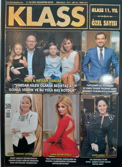 Klass 11. Yıl Özel Koleksiyon Özel Sayısı - 121