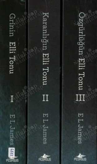 Grinin Elli Tonu, Karanlığın Elli Tonu, Özgürlüğün Elli Tonu (3 kitap takım)