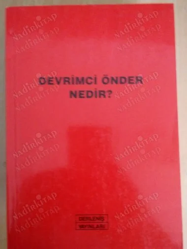 Devrimci Önder Nedir?