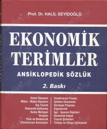 Ekonomik Terimler Ansiklopedik Sözlük