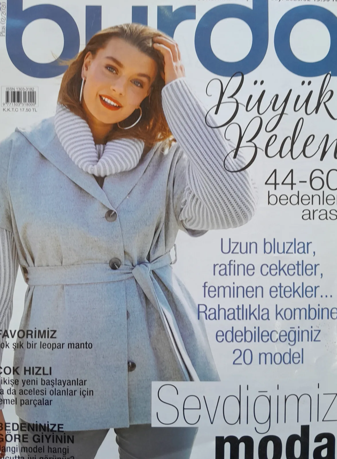 Burda Dergisi 2020/02 Büyük Beden