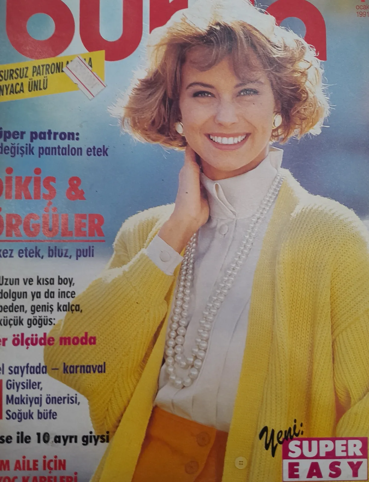 Burda Dergisi 1991/1 Ocak