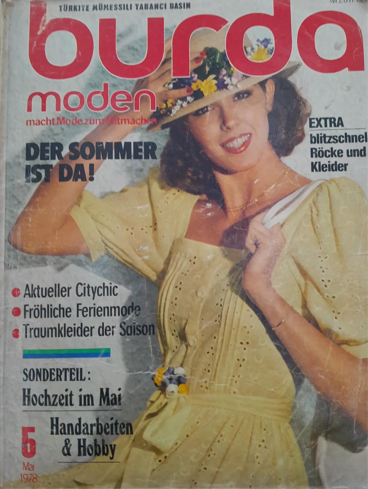 Burda Dergisi 1978/5 Mayıs Almanca