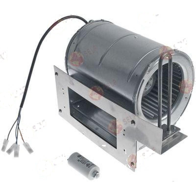Fan/Motor - Radyal fan 230 V voltaj AC 50/60 Hz 190 W çap 1 ø 133 mm ısıtma elemanlı
