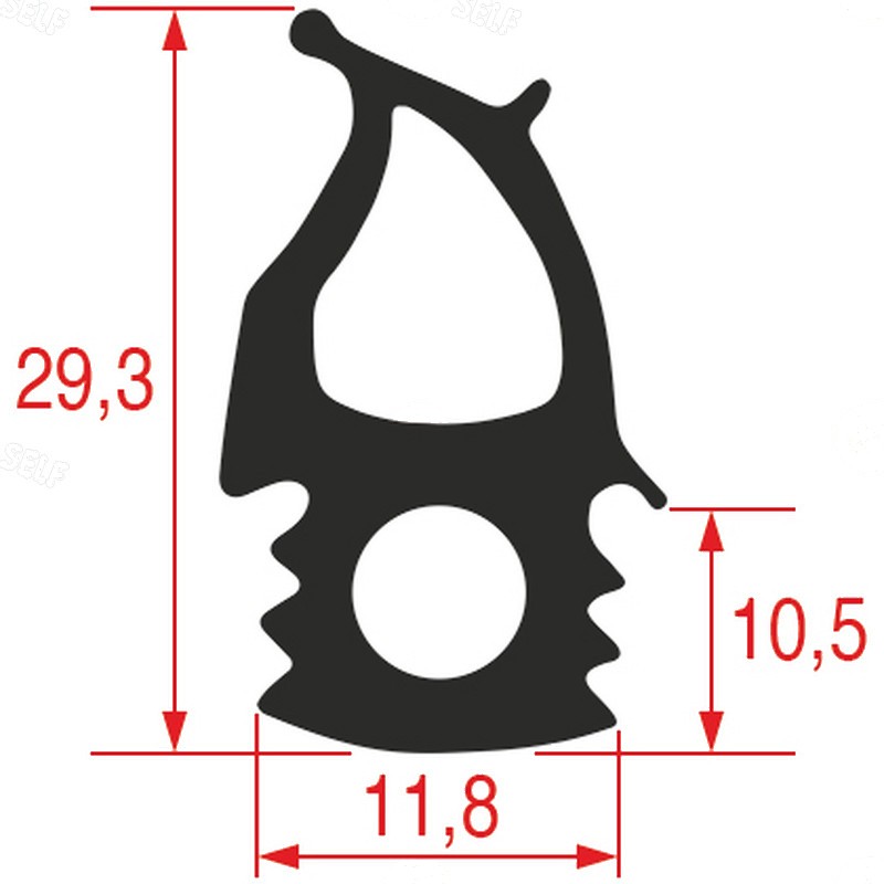 Bulaşık Makinesi - Bulaşık makinesine uygun kapı contası FAGOR L 590 mm G 26 mm Y 26 mm silikon