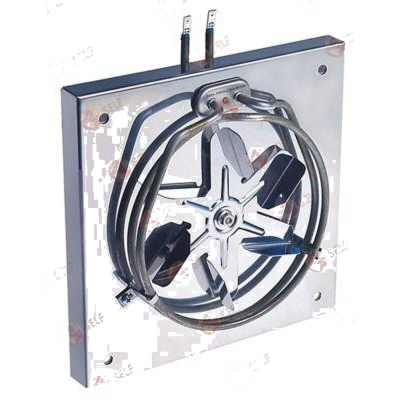 Fan/Motor - Fanlı ısıtıcı 115/230 V 50/60 Hz 1600 W U 240 mm G 240 mm D 85 mm fan çarkı ø 150 mm erkek faston 6,3 mm