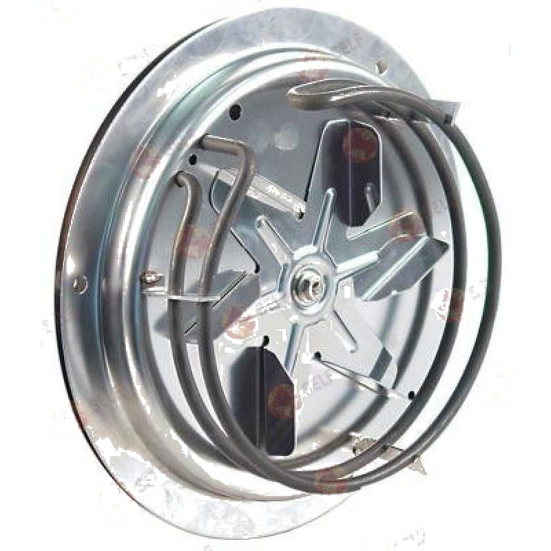 Fan/Motor - Fanlı ısıtıcı 230 V 50 Hz 2400 W U 235 mm G 235 mm D 115 mm fan çarkı ø 150 mm erkek faston 6,3 mm
