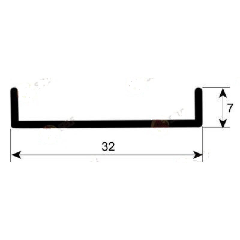 Bulaşık Makinesi - 518536 ile değiştirilmiştir / kapı contası L 570 mm bulaşık makinesi eşdeğer no. 437081, ELETTROBAR, WOLK için uygundur