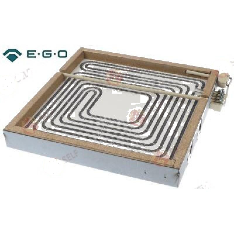 Elektronik Kart - Radyasyon ısıtıcısı U 300 mm G 300 mm 4000 W 400 V ısıtma devreleri 2 kare bağlantı tipi vida