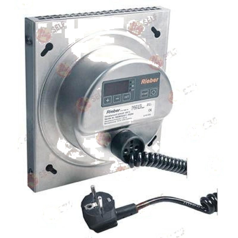 Fan/Motor - Isıtma elemanlı sıcak hava fanı 230V 50/60Hz 810W U 270 mm G 240 mm D 100 mm